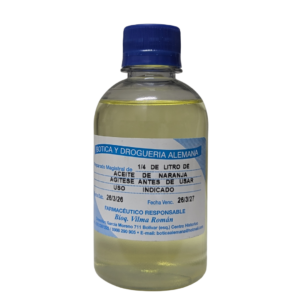 ACEITE DE NARANJA 1/4 LT.