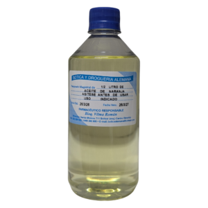 ACEITE DE NARANJA 1/2 LT.