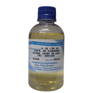 ACEITE DE ALMENDRAS  1/4 LT.