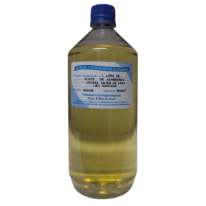ACEITE DE ALMENDRAS  FRASCO 1 LT.