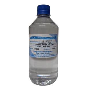GLICERINA PURA 1/2 LT.