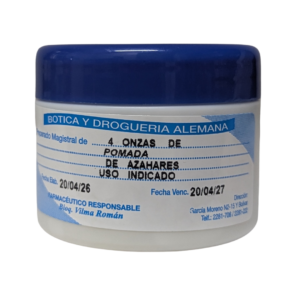 POMADA DE AZAHARES 4 ONZ.