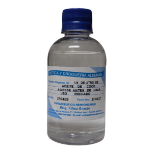 ACEITE DE COCO 1/4 LT.