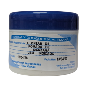 POMADA MANZANA 4 ONZ.