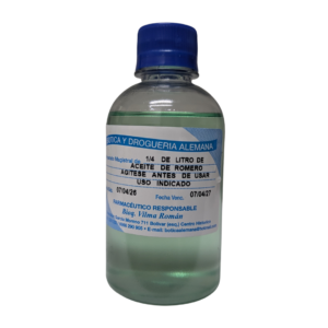 ACEITE DE ROMERO 1/4 LT.