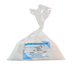 CLORURO DE AMONIO 1 LB.