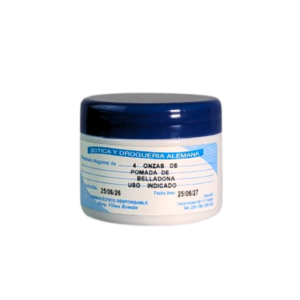 POMADA BELLADONA 1 LB.