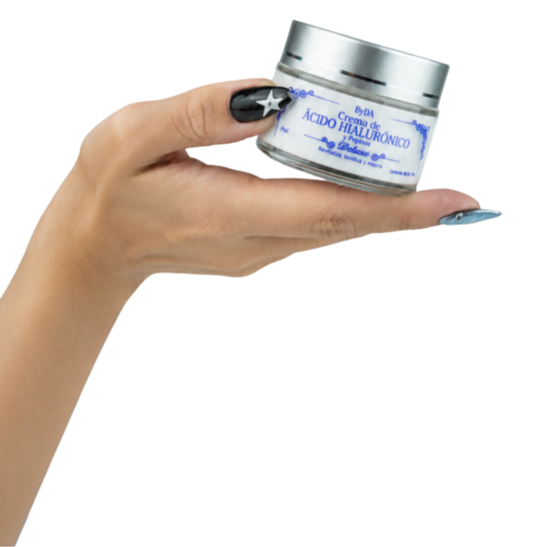 Crema ácido hialurónico y péptidos